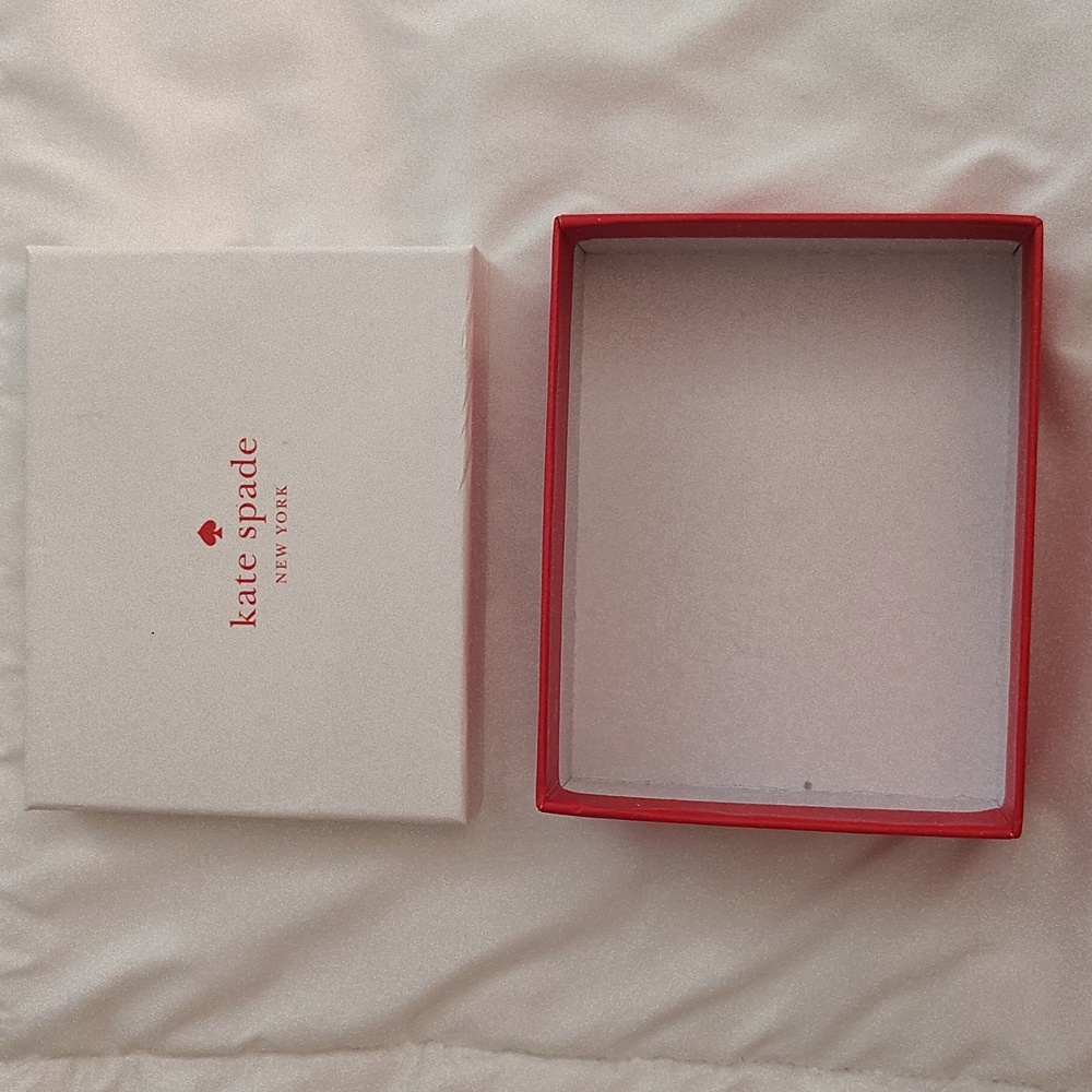 ♠️ Kate Spade Blush Pink and Black Bow Key Card Holder/Coin Purse - Picture 4 of 15